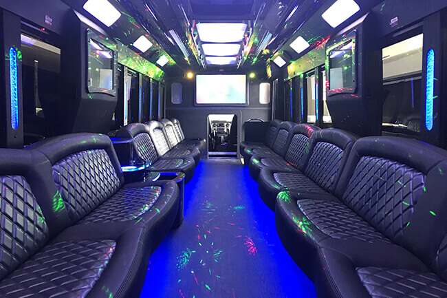 Party buses with great sound systems