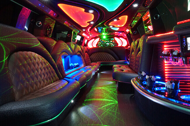 Farmington Hills limo service with comfortable seats